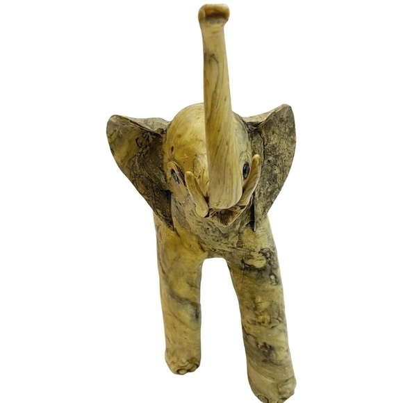 Vintage Philippines Elephant Figurines made of Crushed Oyster Shells🤍 - Picture 6 of 9